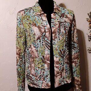 NEW Summer Crinkled Women's Blouse from Stein Mart: Size SM/Med